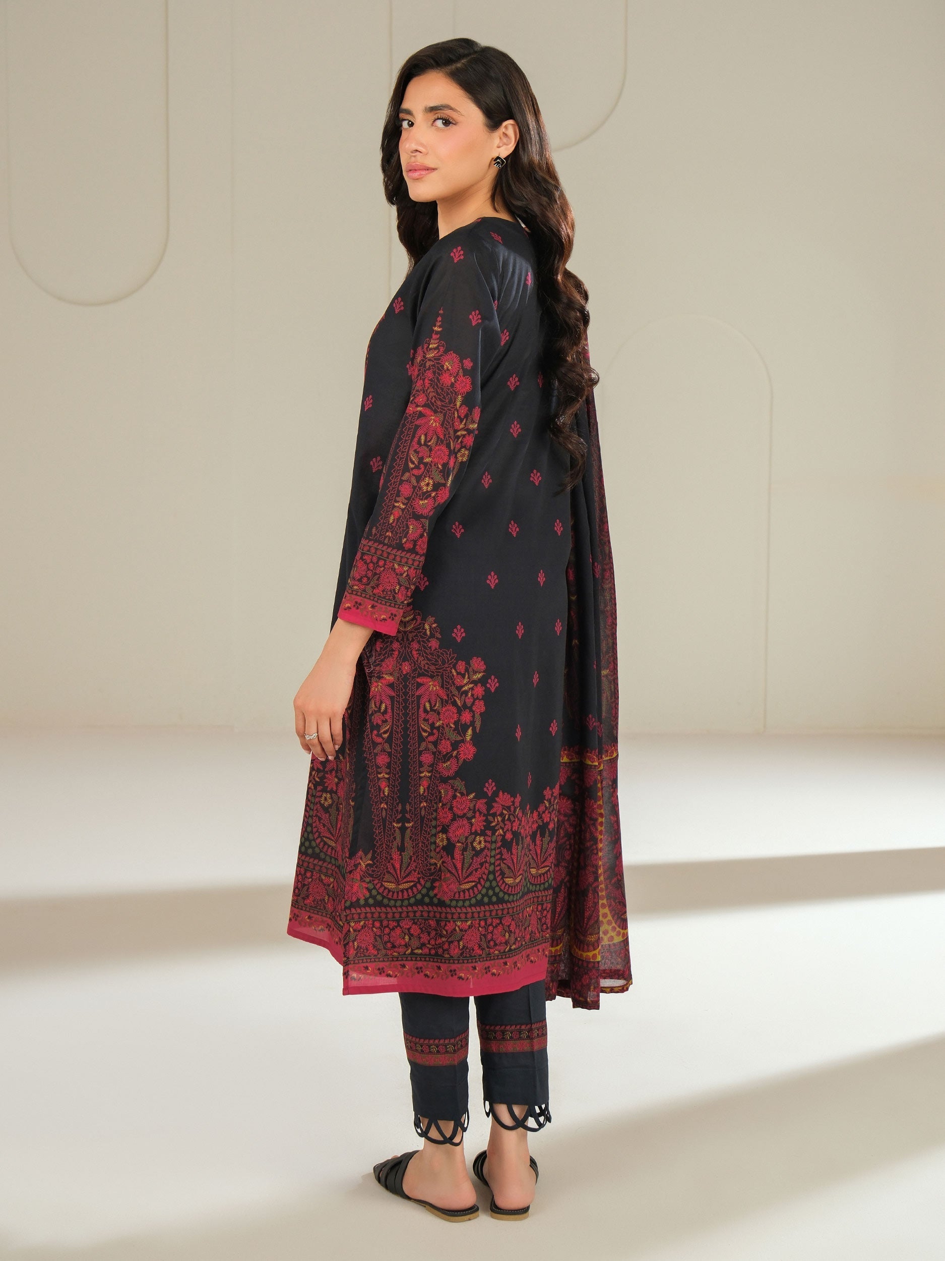 3 Piece Lawn Suit-Printed (Unstitched)
