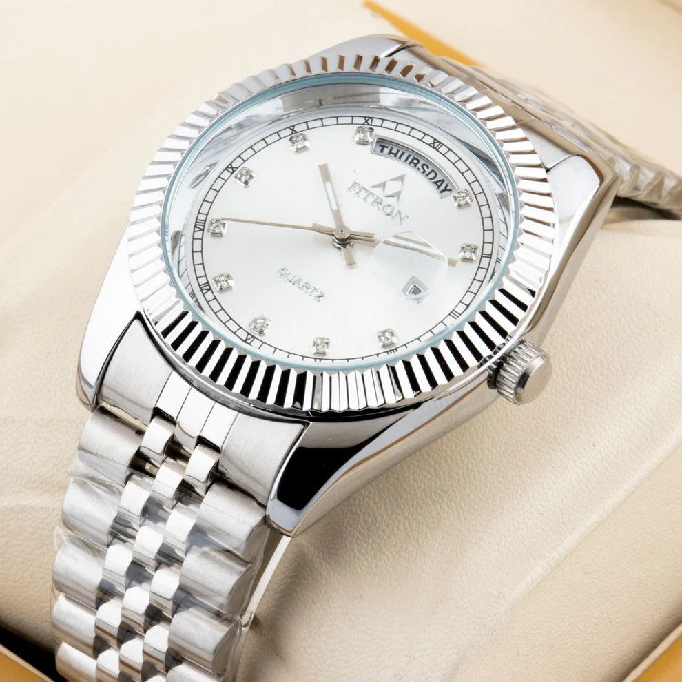 FITRN - 2 Tone -Day & Date-Stainless Steel-FR886
