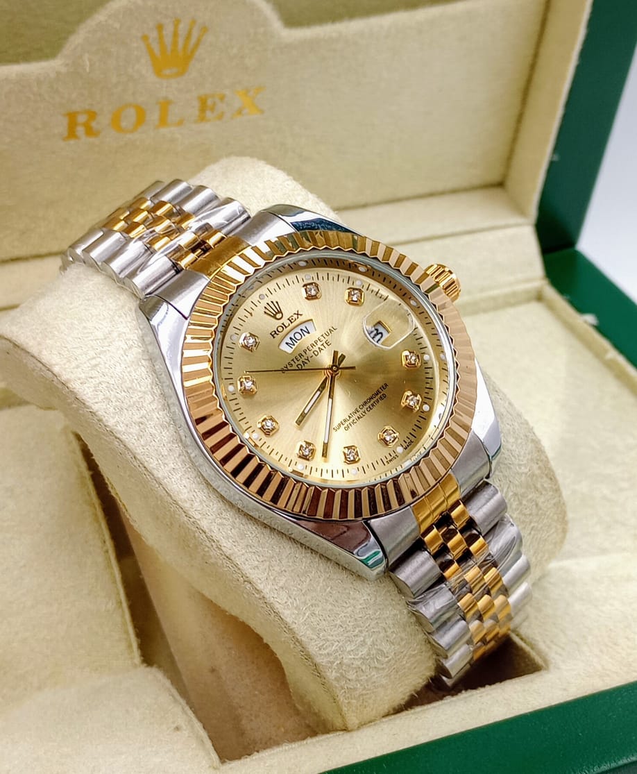 FITRN - 2 Tone -Day & Date-Stainless Steel-FR886